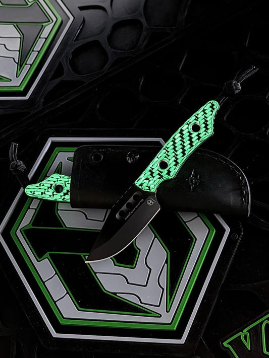 Heretic Kobold H065-6A-GLOCF – 2.8" MagnaCut DLC with Glow CF Handles