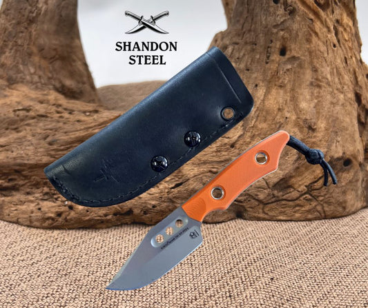 Heretic Kobold H065-5A-OG-G10 – 2.8" MagnaCut Battleworn Fixed Blade (OG G10)