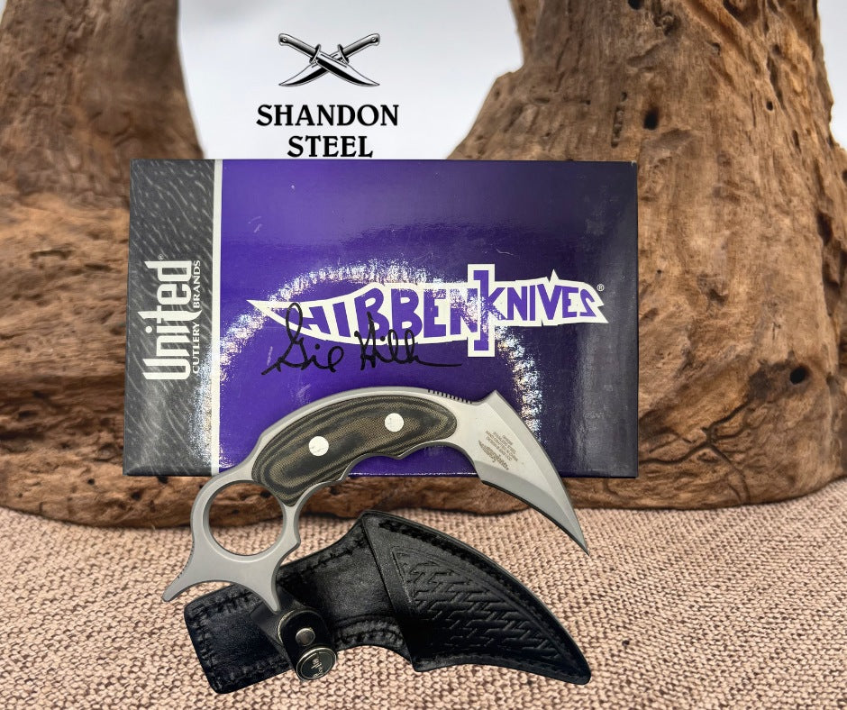 Gil Hibben Claw II - Micarta w/Sheath GH2028MCNB New in Box Fixed Blade Knife