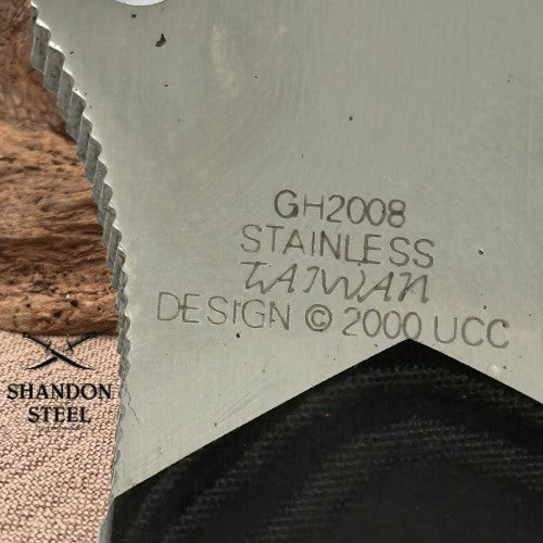 Gil Hibben Knives Negotiator II Stainless Fixed Blade Kydex Sheath GH2008 (5)