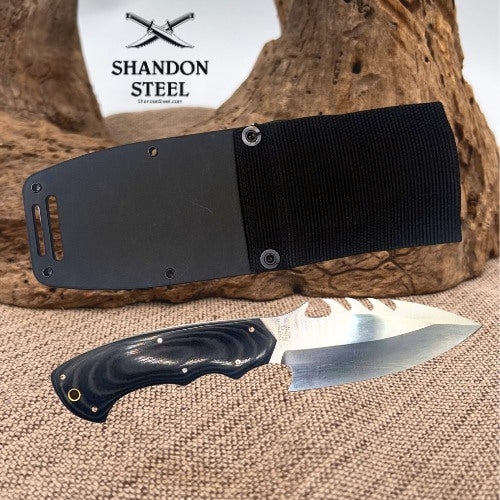 Gil Hibben Knives Negotiator II Stainless Fixed Blade Kydex Sheath GH2008 (5)