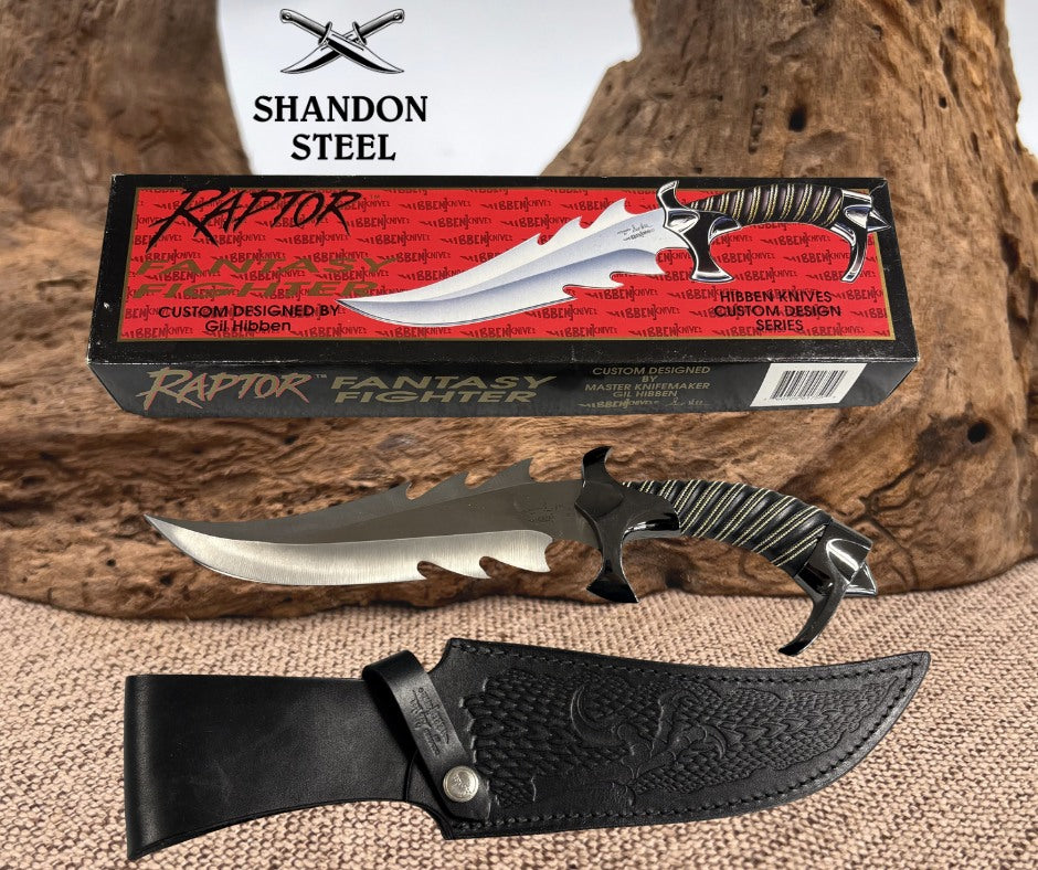 United Cutlery UC898 Gil Hibben Raptor Fantasy Knife W/ Sheath New In Box