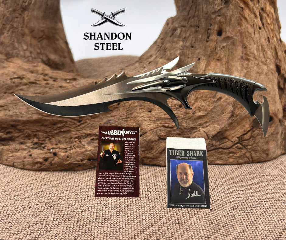 United Cutlery Hibben Knives Tiger Shark 2002 Fantasy Edition GB 2014A w/Box