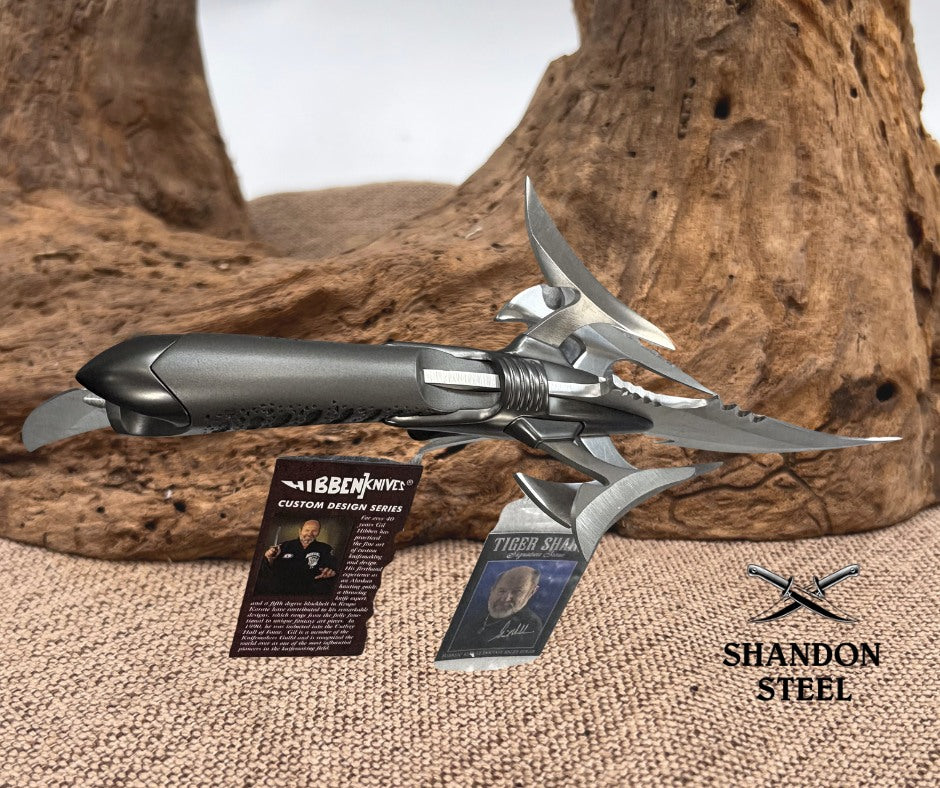 United Cutlery Hibben Knives Tiger Shark 2002 Fantasy Edition GB 2014A w/Box