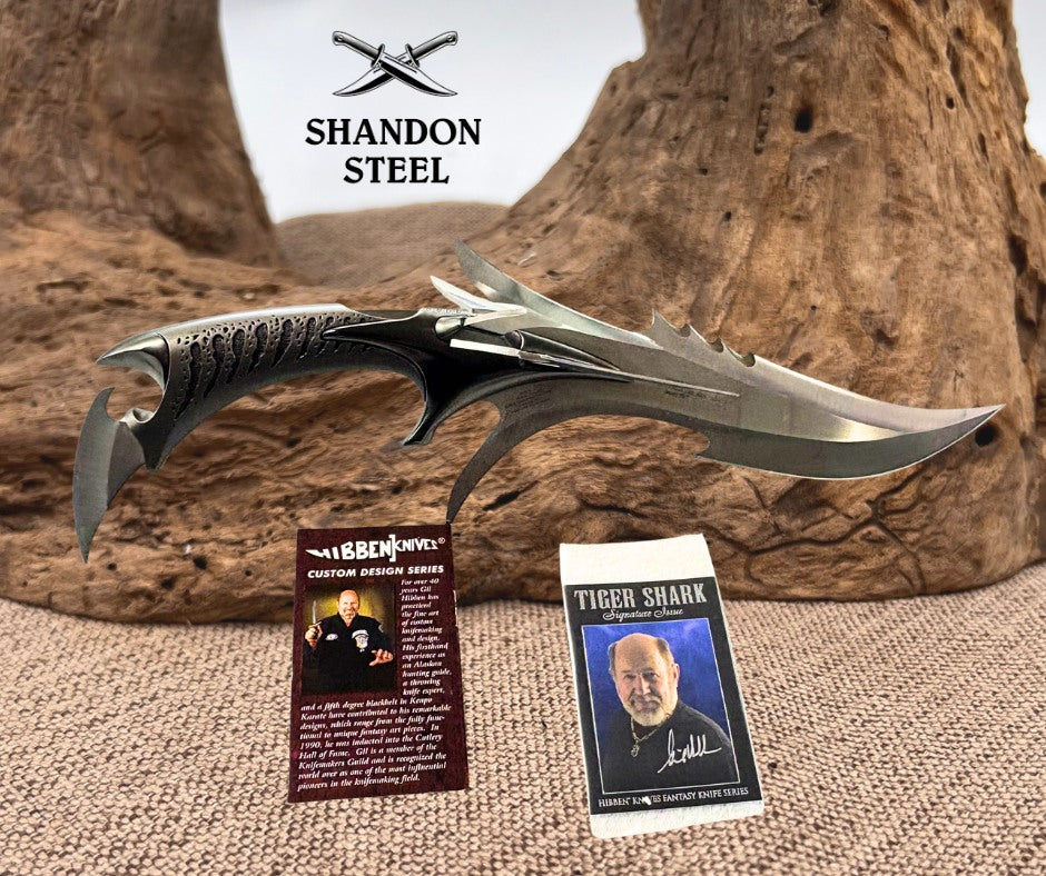 United Cutlery Hibben Knives Tiger Shark 2002 Fantasy Edition GB 2014A w/Box