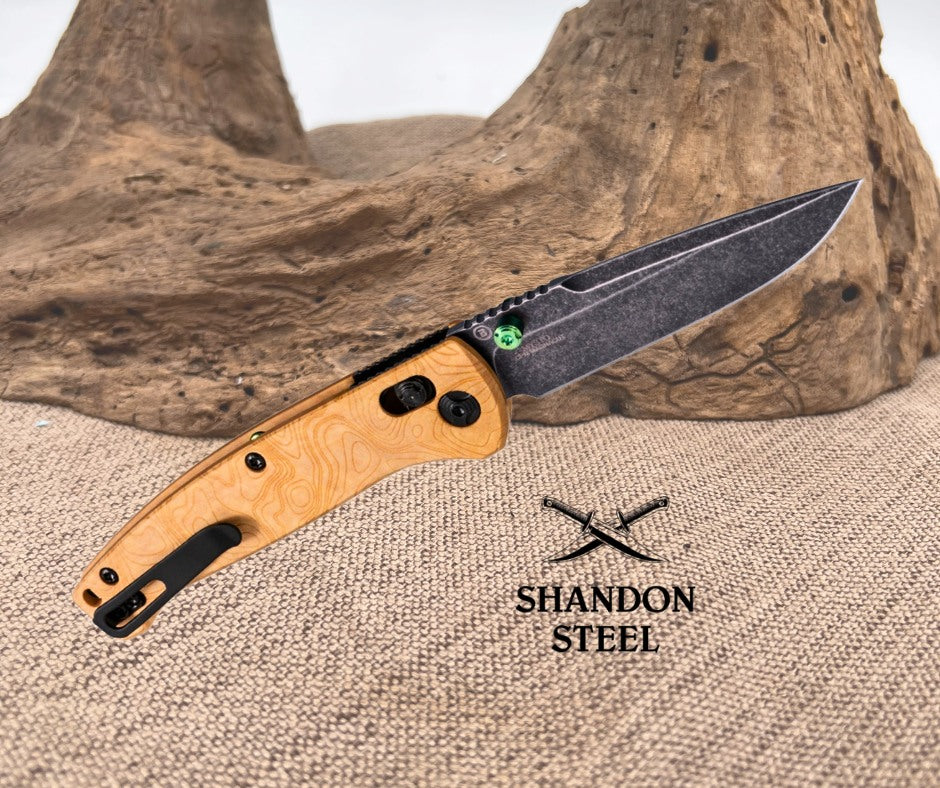 Hogue Mysto Manual Folder (Wood) 24459