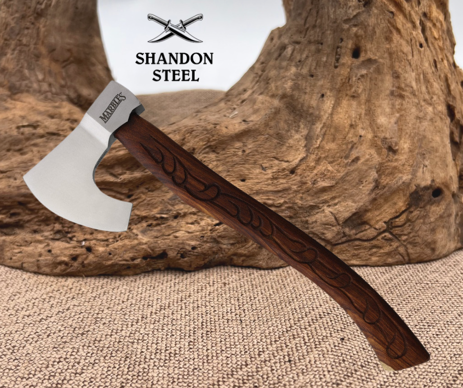 Axe Carved Handle MR614