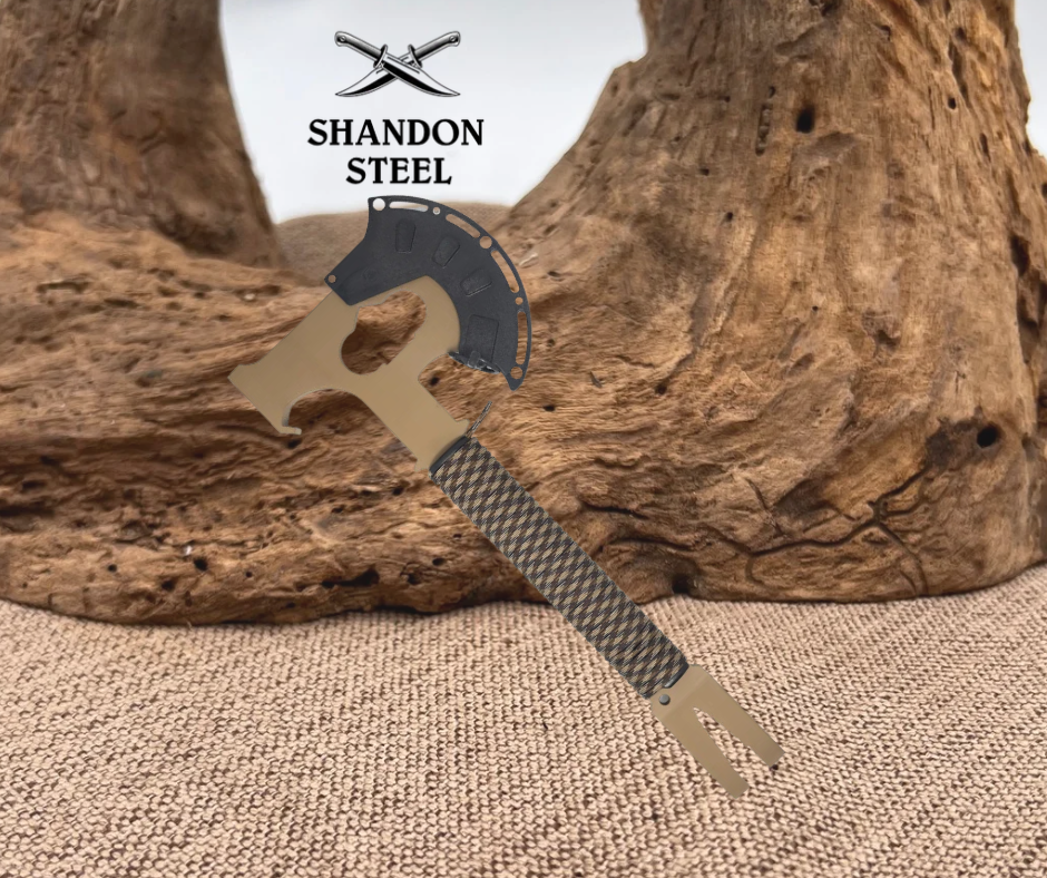 S7 Tool Steel BV-TAC 8 Multitool- Coated in Armor Black Cerakote