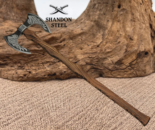Double Raven Bearded Axe PA882481