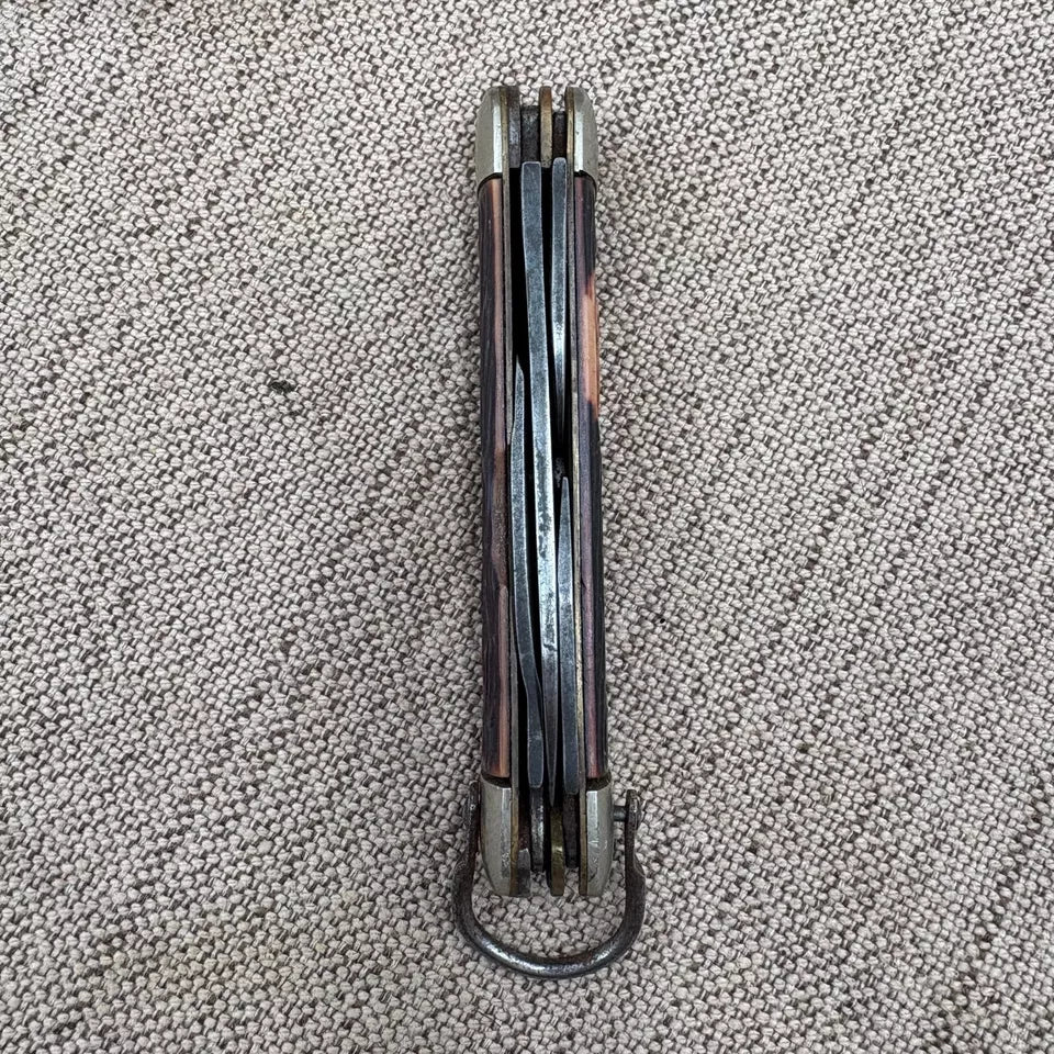 Vintage USA Imperial Boy Scouts OF America Folding Pocket Knife 4 Blade (72)