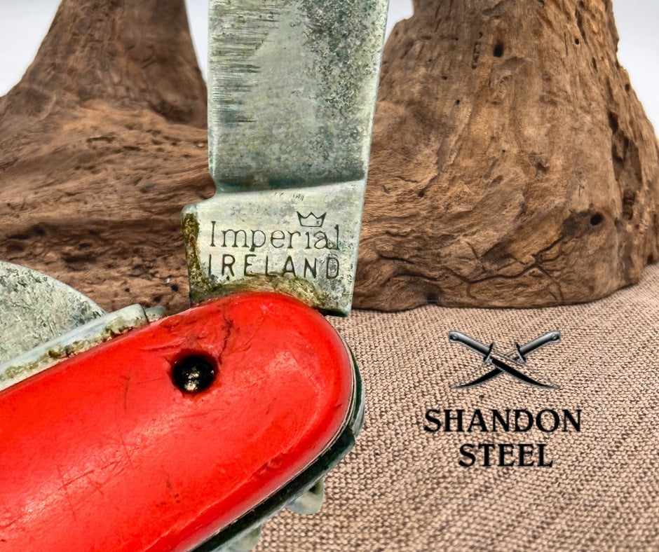 Imperial Ireland Multi Function Pocket Knife 4'' scissors, carbon (145)