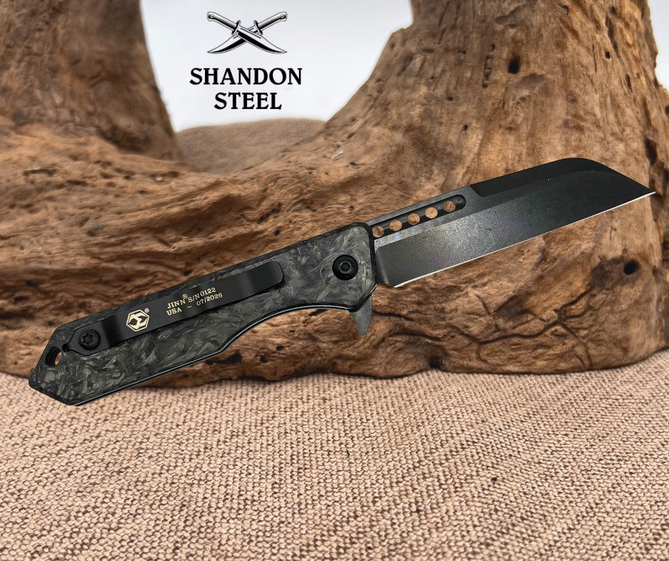 Heretic JINN MA DLC Glow Marble Fat Carbon - H213-6A-MGCF
