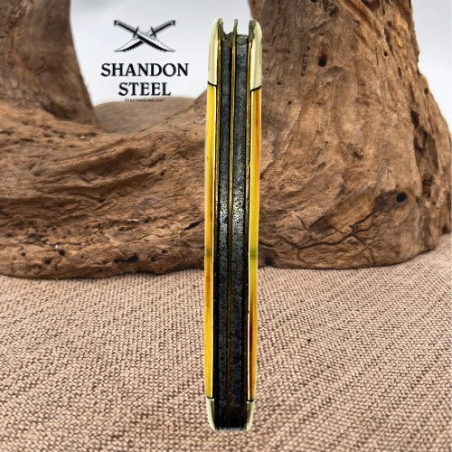 Vintage 2 Blade Folding Jack Knife Carbon Steel Blades (192)