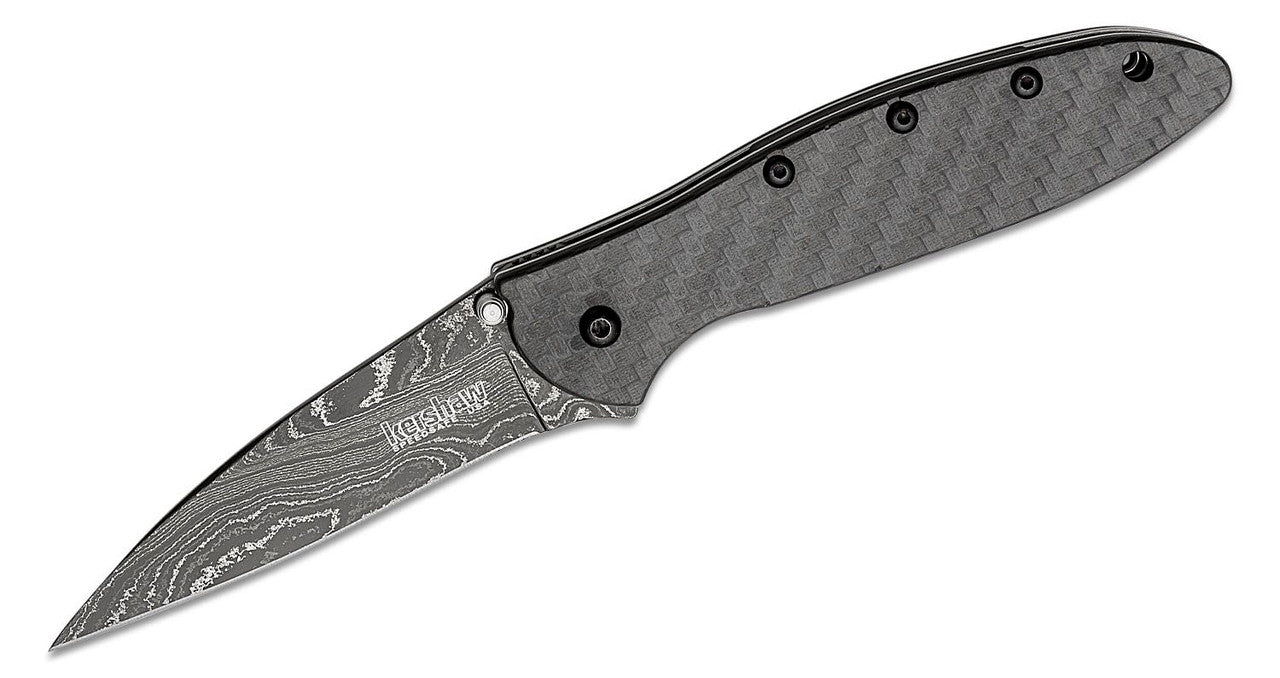 Kershaw Leek Linerlock CF Damascus