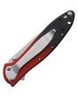 Leek Linerlock Red Magna Cut