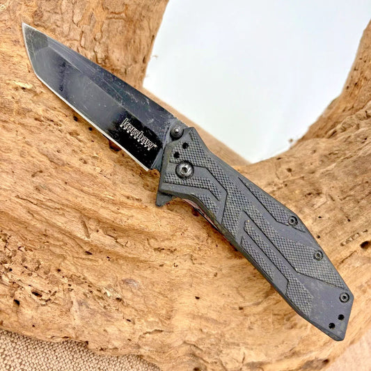 Kershaw 1990 Brawler Assisted Opening Folding Flipper EDC Pocket Knife (205)