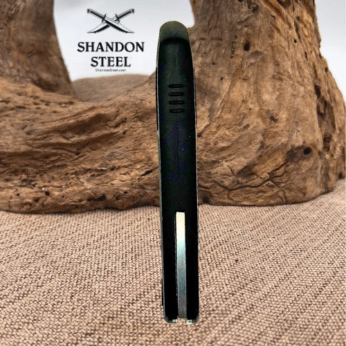 Kershaw 2018WM Back Lock Clip Point Folding Pocket Knife Rubber Handle (209)