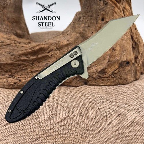 Kershaw 1319 Grinder Assisted Opening Linerlock Folding Pocket Knife Black (207)
