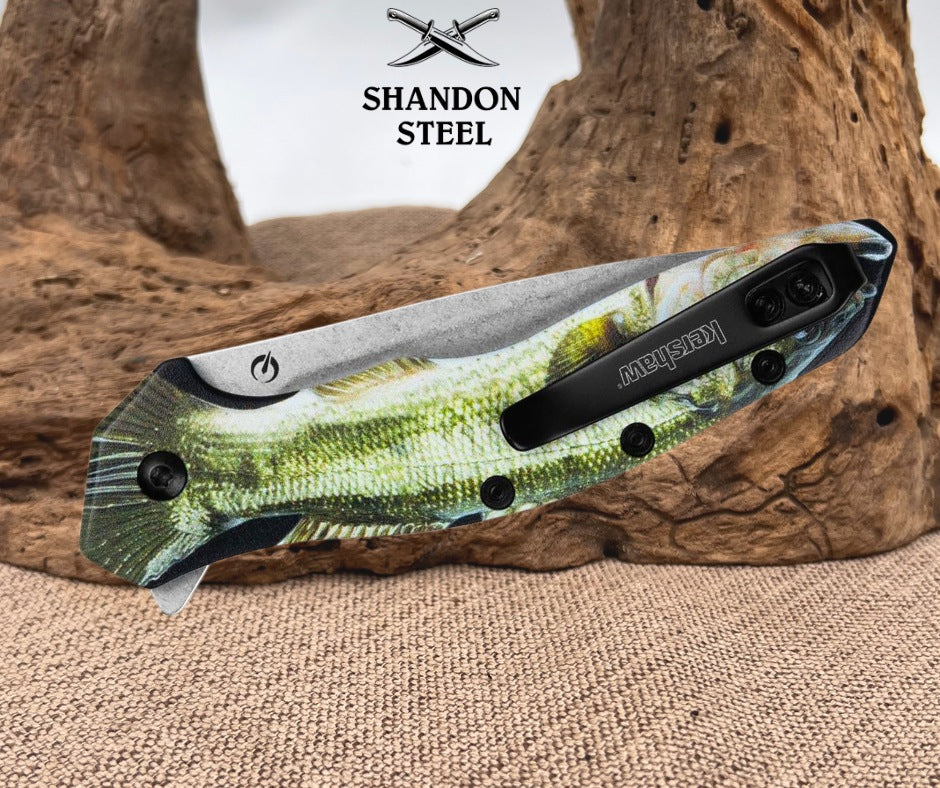 Kershaw Shoreline Linerlock A/O Bass KS1845BASS