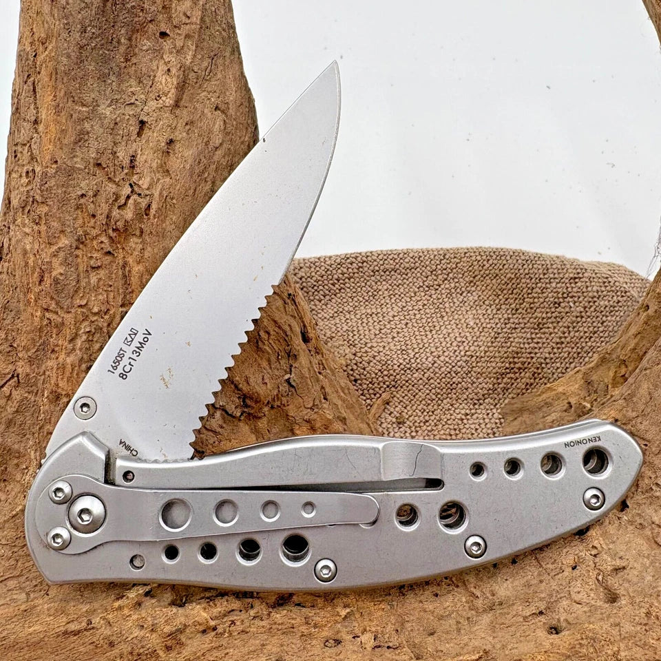 Kershaw Vapor II 1650ST Frame Lock Combo Edge 8Cr13MOV Folding PocketKnife (153)
