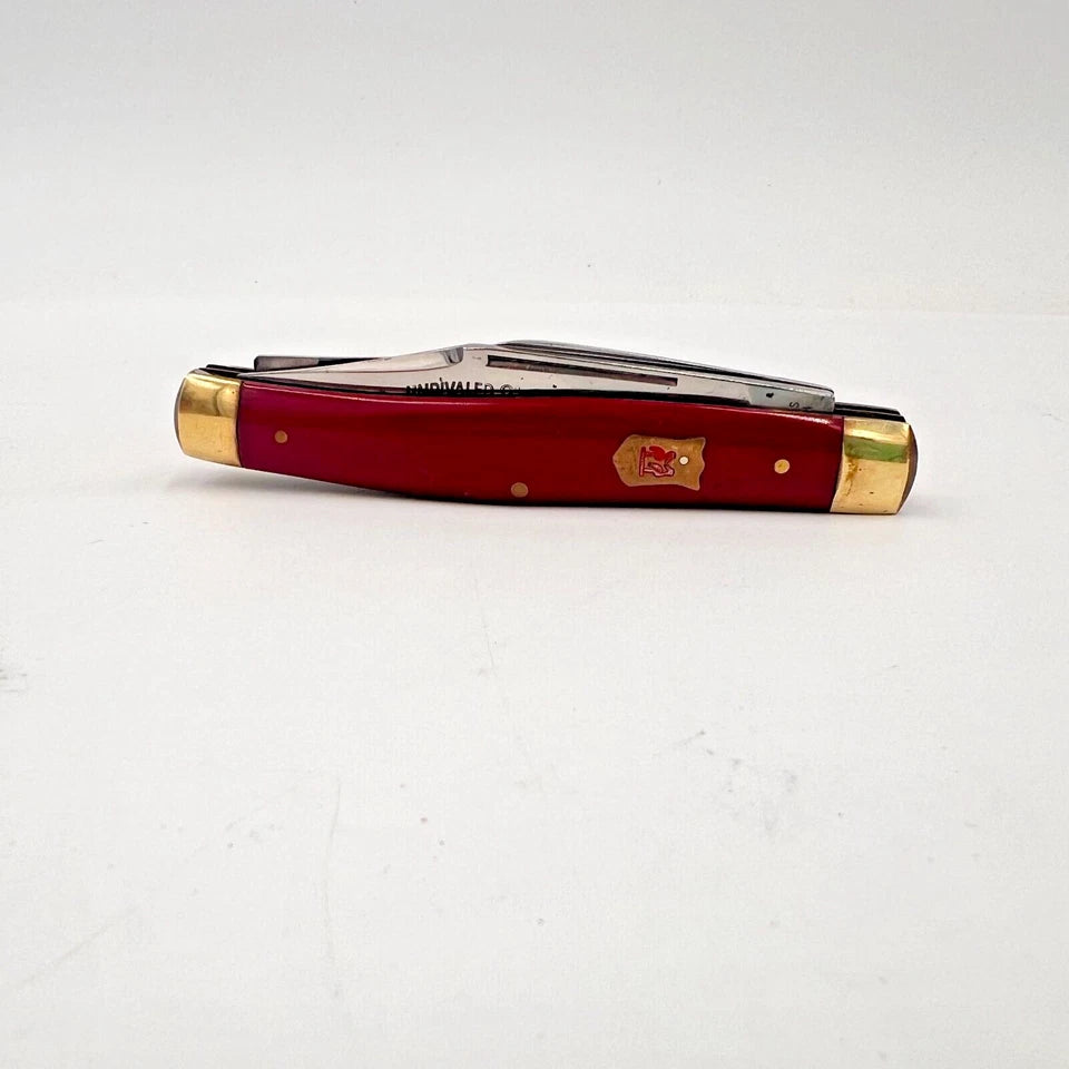 Kissing Crane Stockman 1230XX Red handle scales (18)