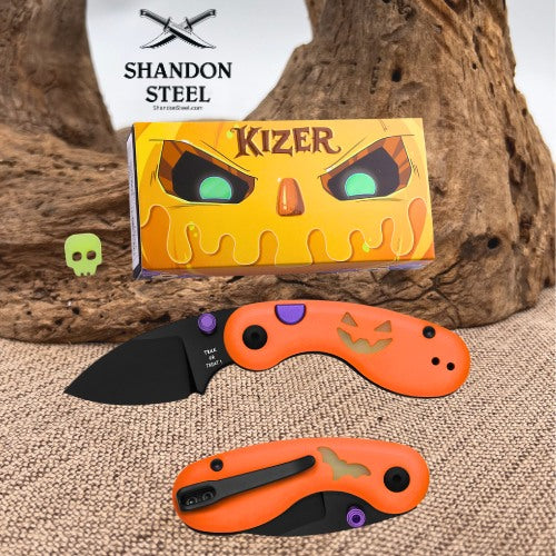 Kizer Microbe Halloween Edition Folding Knife -Oselect