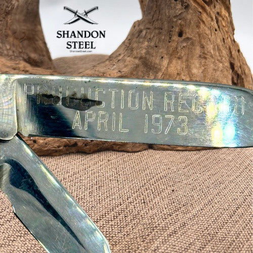 M. Klein & Sons Vintage 2-Blade Electrician's Pocket Knife, Chicago USA (203)