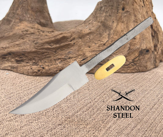 Knife Blade Short Clip Point BL050
