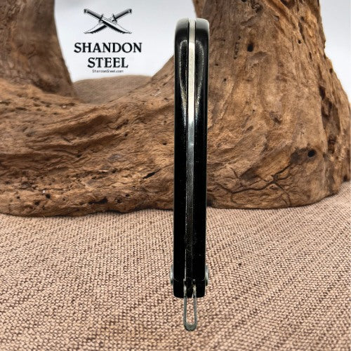 Lockback 440 Stainless Folding Drop Point Traditional Pocket Knife (183)