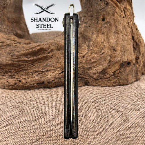 Lockback 440 Stainless Folding Drop Point Traditional Pocket Knife (183)