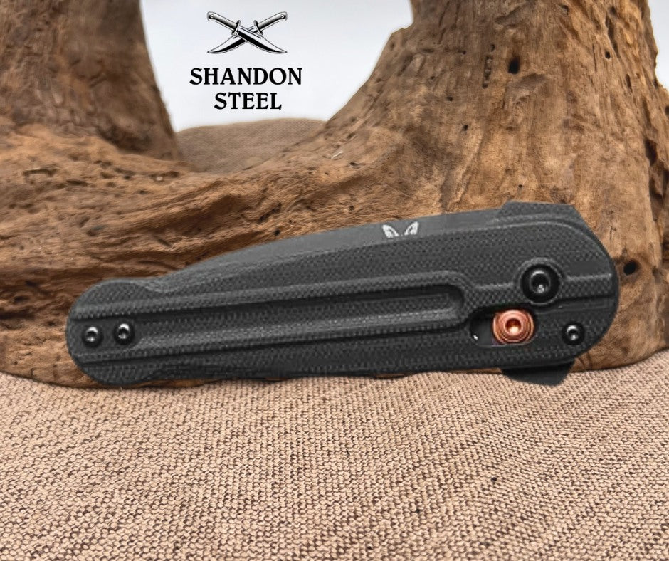 Benchmade Lowden™ | Black G10 | Spear-point 491BK-02