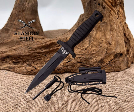 MASTER USA MU-1141BK-MC MU-1141BK Fixed Blade Knife 6.75" Overall