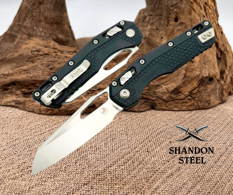 MSI® S/E Tri-Grip Injection Molded Black Stonewash Standard 210T-10PMBK