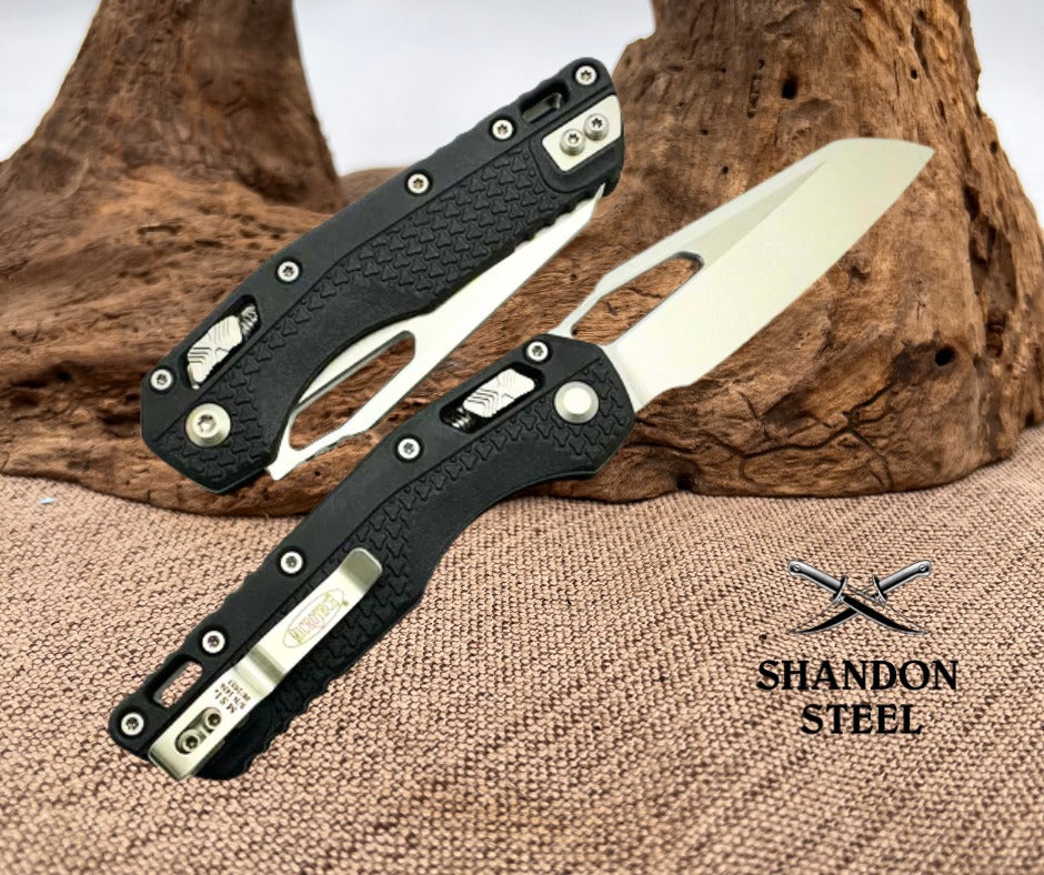 MSI® S/E Tri-Grip Injection Molded Black Stonewash Standard 210T-10PMBK