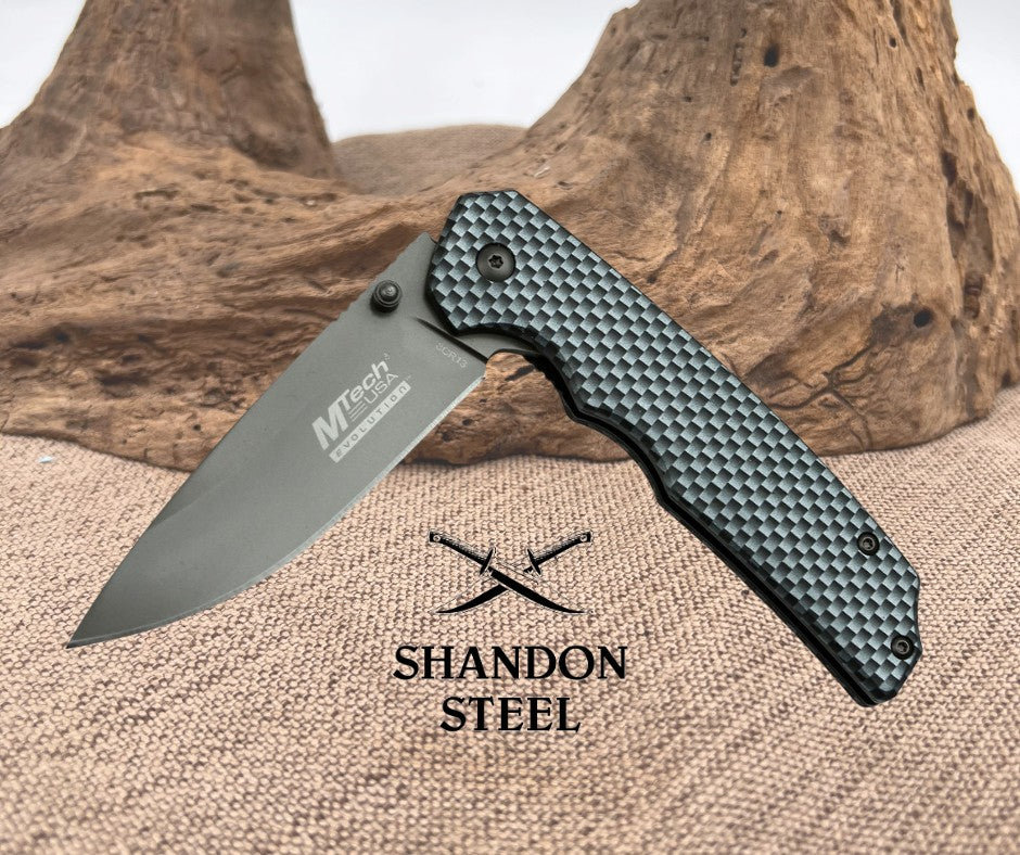 MTech Evolution MTE-FDR007-GY Folding Knife