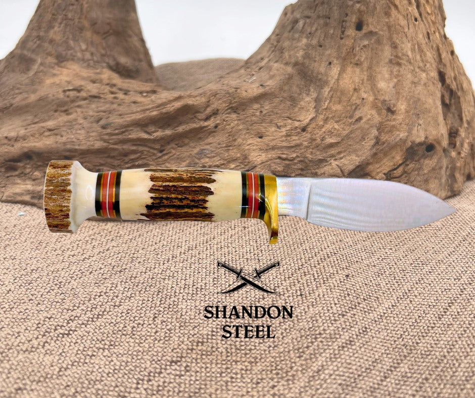 MARBLE'S Marble Plus KNIFE CLUB 2007 Sport Stag 1 of 115 w Box Fixed Blade USA