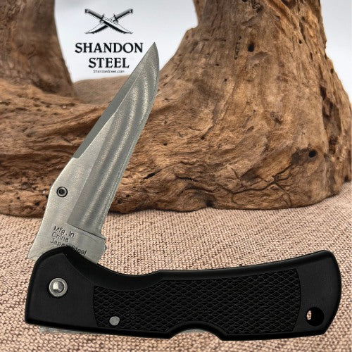 Maxam Army Lockback Folding Clip Point Pocket Knife Lanyard Hole (144)