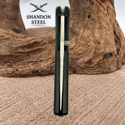 Maxam Army Lockback Folding Clip Point Pocket Knife Lanyard Hole (144)