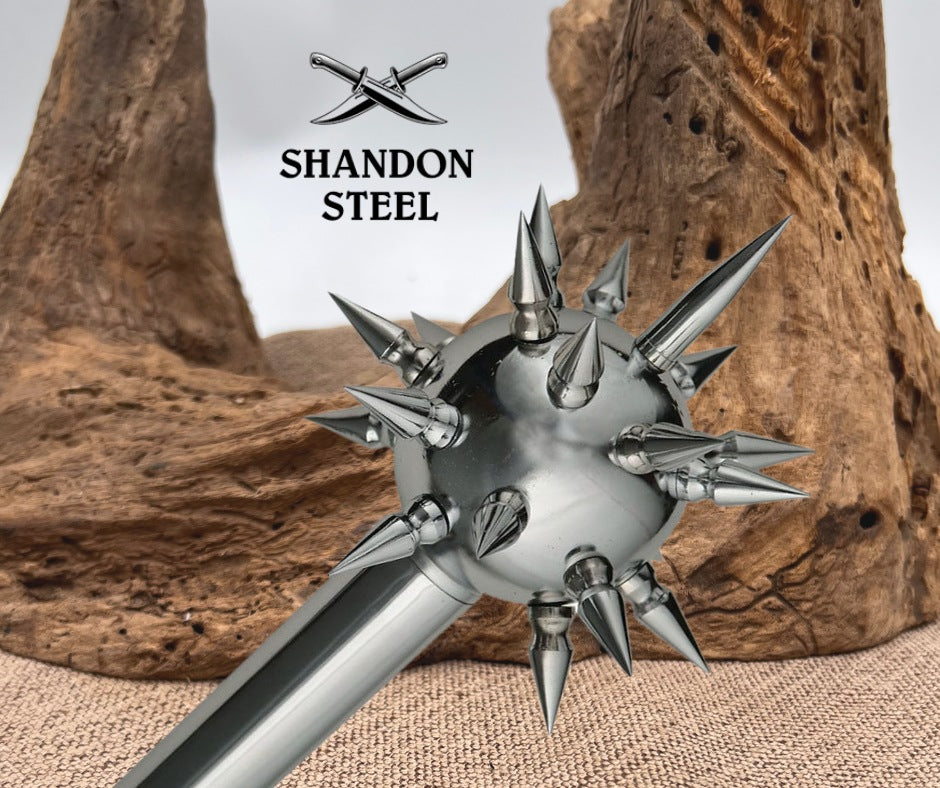 Medieval Spike Club-Evil Mace with Removable Spikes 30" PA901146SL