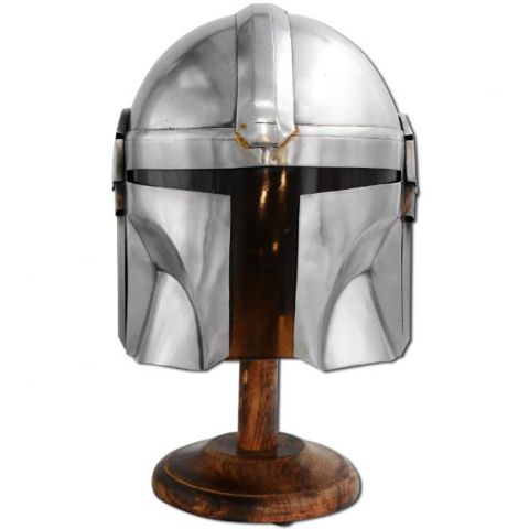 Medieval Warrior Mandalorian Helmet With Stand TC-2200-MED