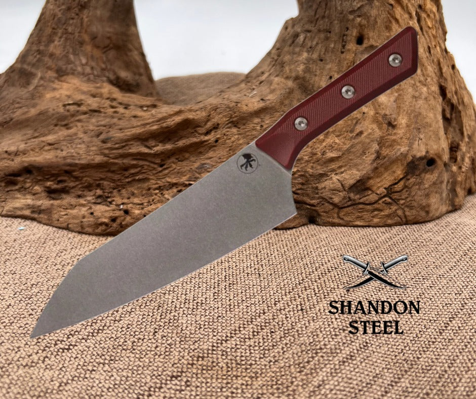Microtech Chef's Knife Merlot G-10 3000-10 MR