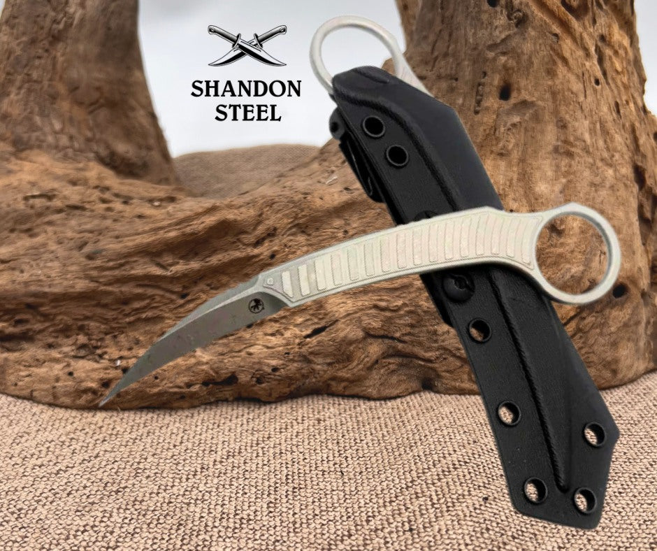 Microtech & Bastinelli Collaboration Feather Apocalyptic Standard Signature Series 215-10APS