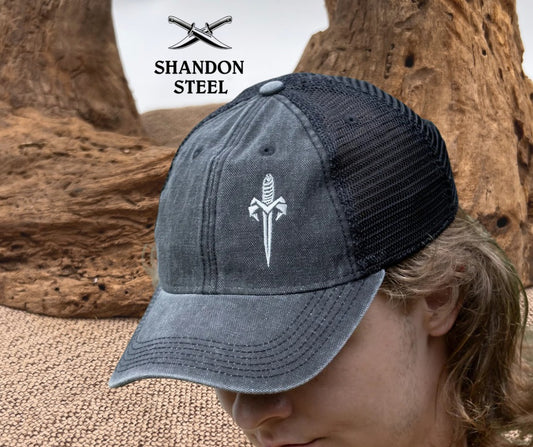 Microtech Gear Marfione Customs Logo Hat Black M404-B