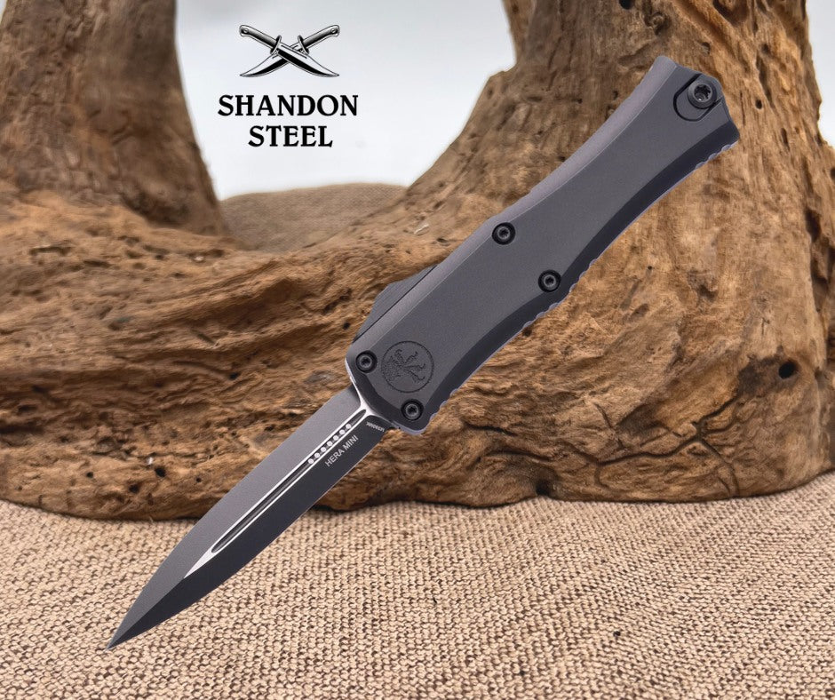 Microtech Hera® II Mini D/E Tactical Standard Black(1702M-1T)