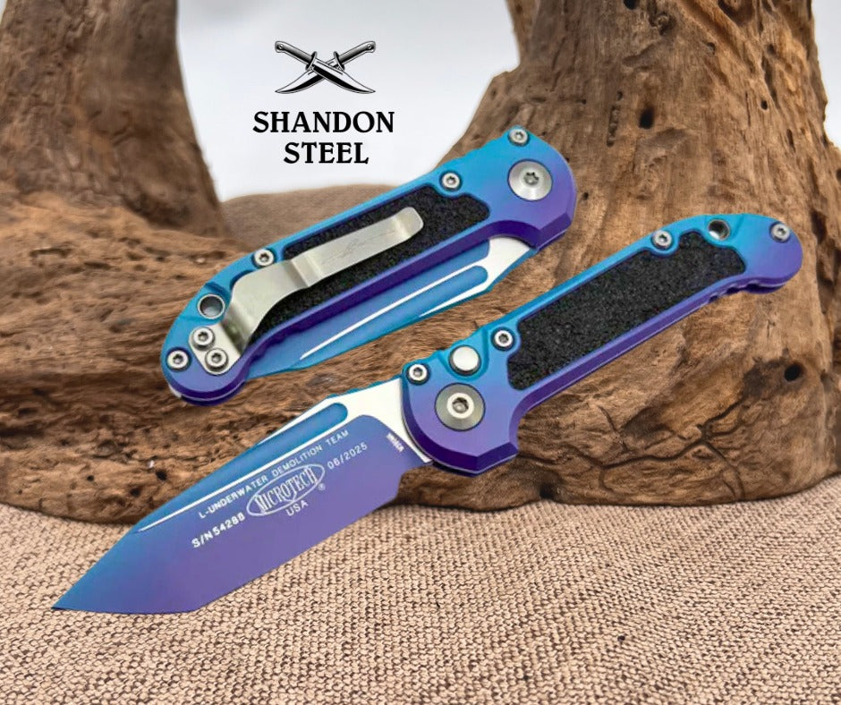 Microtech Knives LUDT Gen III Aurora Tanto Signature Series 1136-1LPAUS