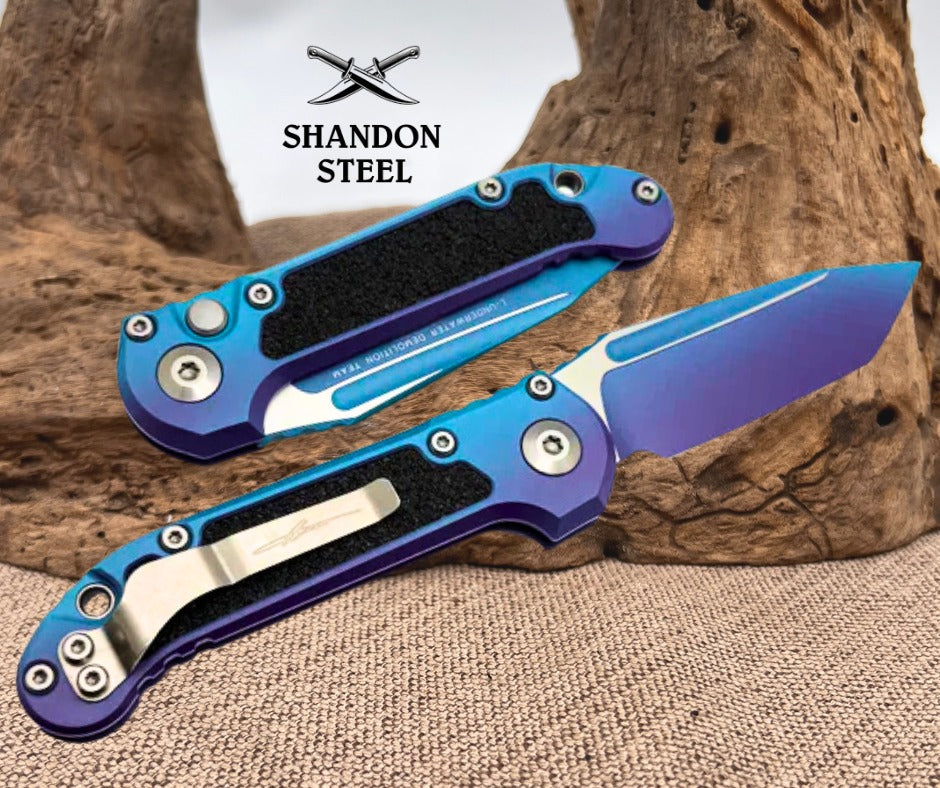 Microtech Knives LUDT Gen III Aurora Tanto Signature Series 1136-1LPAUS