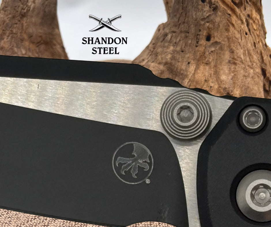 Microtech MSI RAM-LOK MINI BLACK STANDARD FRAG ALUMINIUM BLACK 210M-1FR