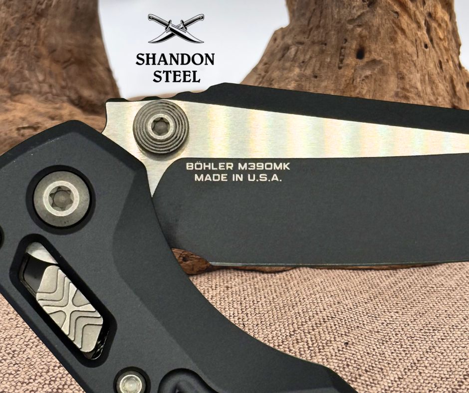 Microtech MSI RAM LOK Mini Sniper Grey Aluminum Handles M390MK 210M-1 FRCSG