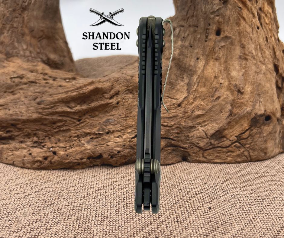 Microtech MSI RAM LOK Mini Sniper Grey Aluminum Handles M390MK 210M-1 FRCSG