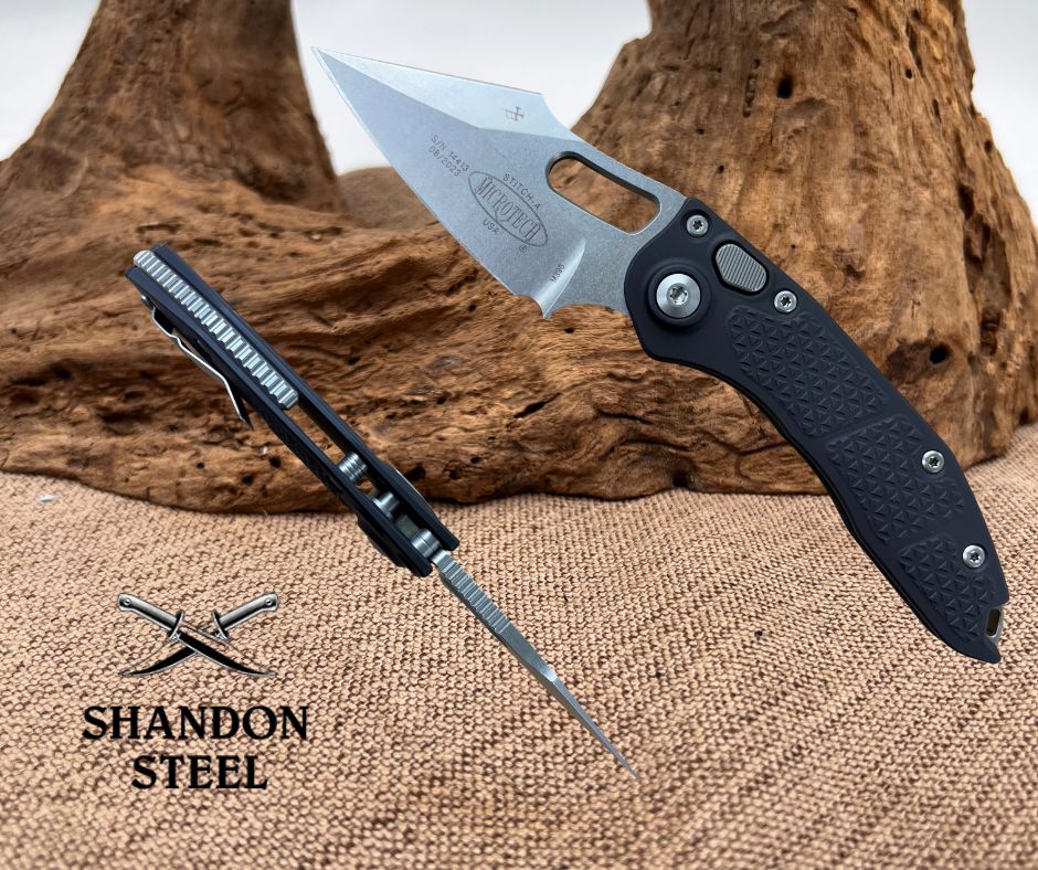 *Microtech: STITCH S/E STONEWASH STANDARD (169-10)